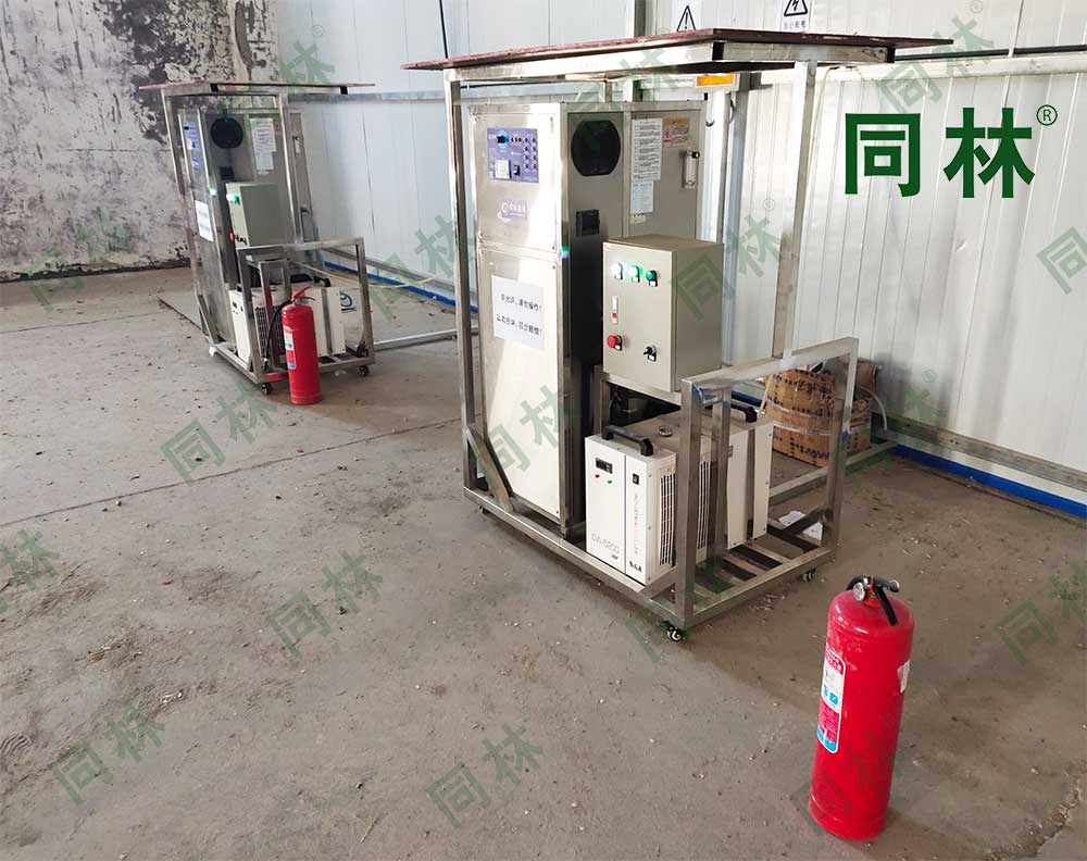 天兆豬業(yè)300g養(yǎng)豬場(chǎng)消毒機(jī)安裝完成(圖1)